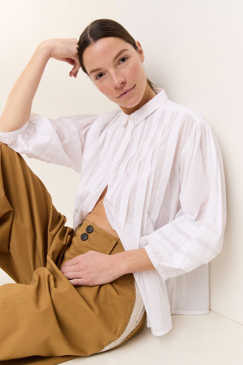 Chimi Pleat shirt