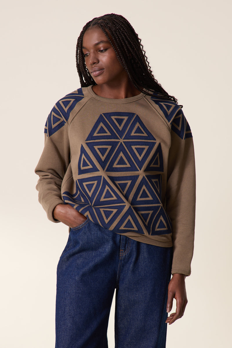 Shine Triangle Sweatshirt