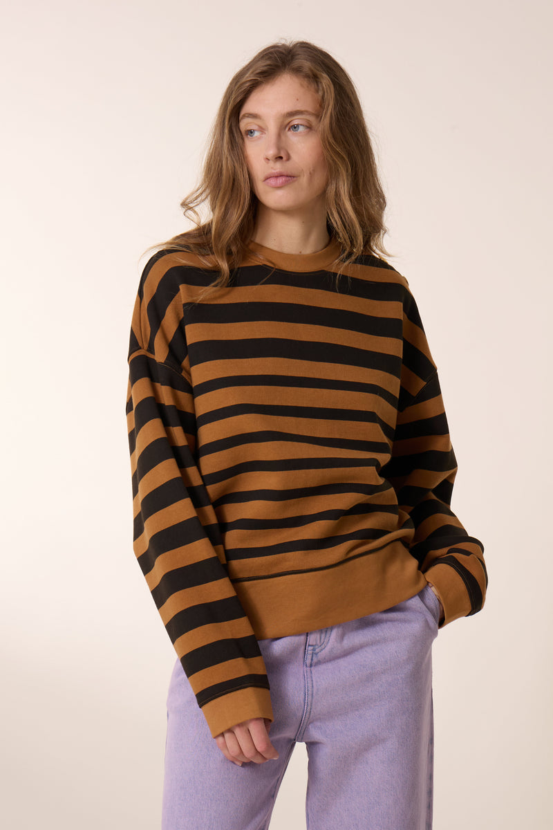 Siena Stripe Sweatshirt