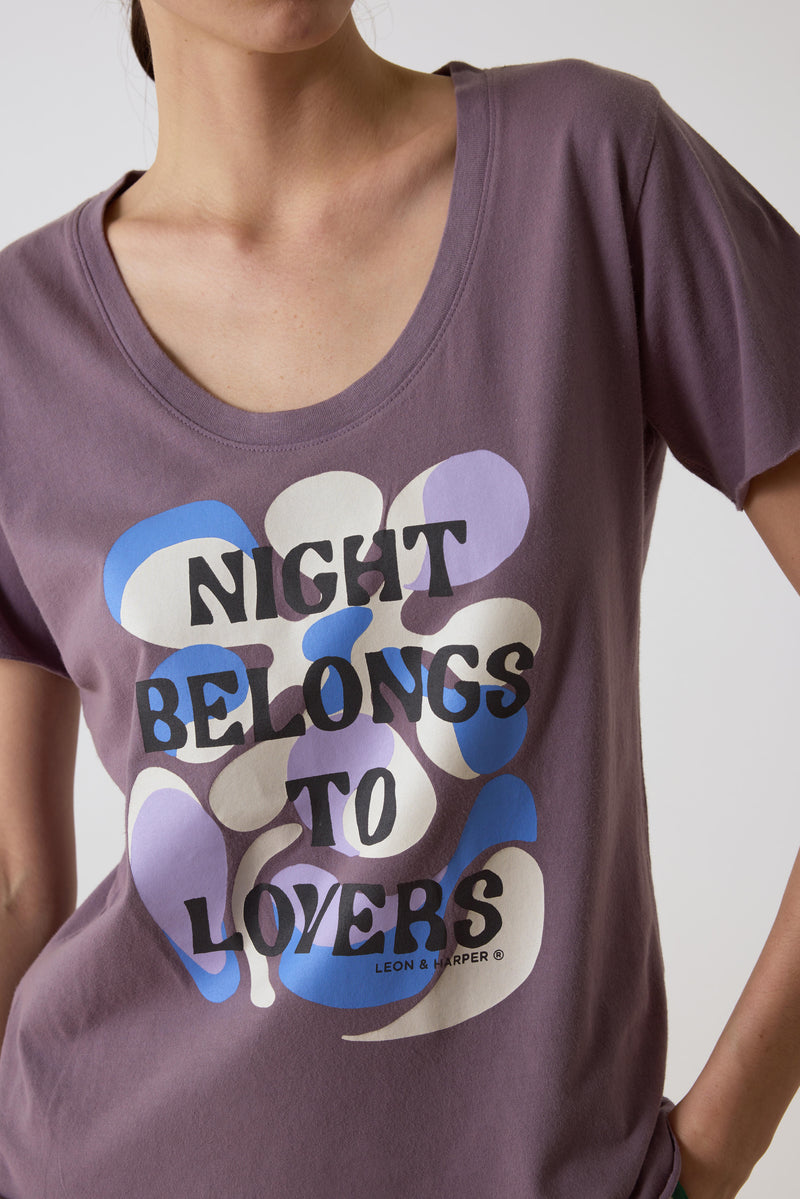 T-shirt Tizia Night